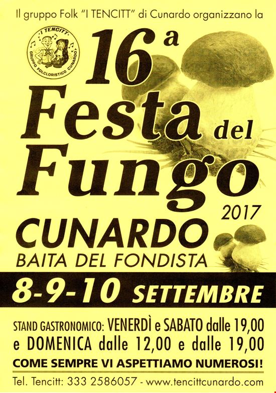 16^ Festa del Funfo Cunardo